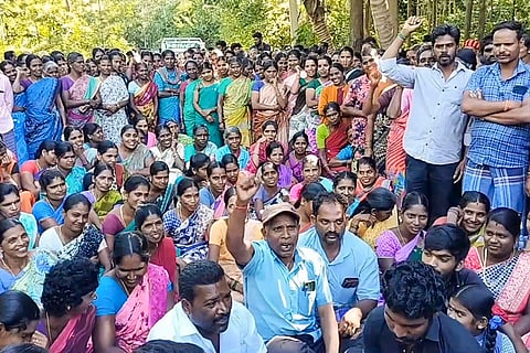 'Road Roko Protest' in TN's Salem